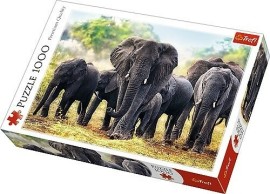 Trefl Puzzle Africké slony 1000