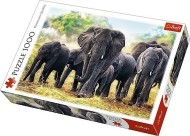 Trefl Puzzle Africké slony 1000 - cena, porovnanie