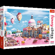 Trefl Puzzle 1000 Crazy City - Sladkosti v Benátkach - cena, porovnanie