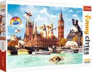 Trefl Puzzle 1000 Crazy City - Psy v Londýne - cena, porovnanie