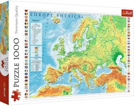Trefl Puzzle 1000 Mapa Európy