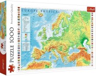 Trefl Puzzle 1000 Mapa Európy - cena, porovnanie