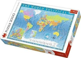 Trefl Puzzle Politická mapa sveta 2000