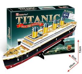 Clementoni Puzzle 3D Titanic - 35ks
