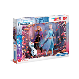 Clementoni Puzzle Briliant 104 Frozen 2