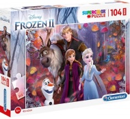 Clementoni Puzzle Maxi 104 Frozen 2 - cena, porovnanie