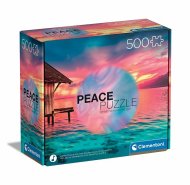 Clementoni Puzzle Peace - Living the Present 500ks - cena, porovnanie