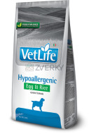 Vet Life Dog Hypoallergenic Egg & Rice 12kg - cena, porovnanie