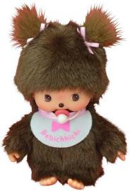 Monchhichi Bebiči dievča s podbradníkom 15 cm