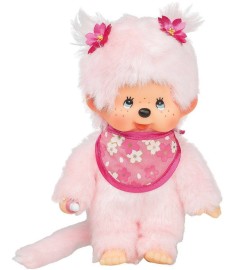 Monchhichi Mončiči dievča ružové Sakura 20 cm