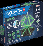 Geomag Glow recyklované 42ks - cena, porovnanie