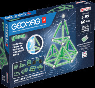 Geomag Glow Recyklované 60ks - cena, porovnanie