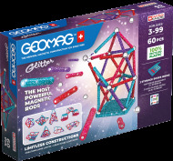 Geomag Glitter recyklované 60ks - cena, porovnanie