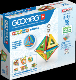 Geomag Supercolor reycklované 35ks