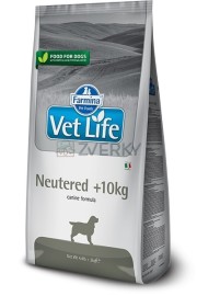 Vet Life Dog Neutered +10kg 12kg