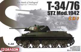 Dragon Model Kit tank 6453 - T-34/76 STZ MOD.1942