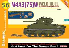 Dragon Modelkit tank 9156 - M4A3(75)W Welded Hull