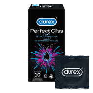 Durex Perfect Gliss 10ks - cena, porovnanie