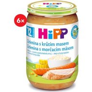 Hipp BIO Zelenina s morčacím mäsom 6x220g - cena, porovnanie