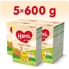Nutricia Hami 12+ batoľacie mlieko 5x600g