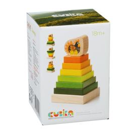 Cubika 15276 Farebná pyramída so sliepočkou