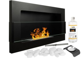 GNT Flame sklo 650x400 čierny