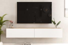 Hanah Home Moderný TV stolík FRAA V 180 cm
