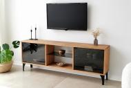 Hanah Home Masívny TV stolík MISTERO 150 cm - cena, porovnanie