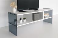 Hanah Home Elegantný TV stolík WHITE 120 cm - cena, porovnanie