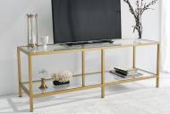 Hanah Home Dizajnový TV stolík GOLD 130 cm - cena, porovnanie