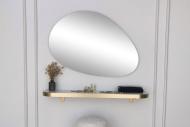 Hanah Home Elegantné zrkadlo RAIL 70 cm - cena, porovnanie