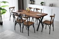 Hanah Home Jedálenský stôl MILANO 180 cm - cena, porovnanie