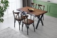 Hanah Home Jedálenský stôl EFOR 140 cm - cena, porovnanie