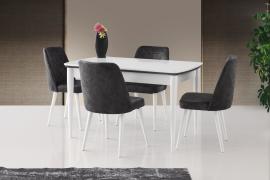 Hanah Home Moderný jedálenský stôl VEGA 130-160 cm