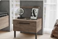 Hanah Home Dizajnový nočný stolík HOME 59 cm - cena, porovnanie