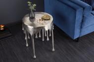 Invicta Extravagantný príručný stolík LIQUID LINE 51 cm - cena, porovnanie