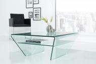 Invicta Moderný sklenený konferenčný stolík FANTOME 70 cm - cena, porovnanie
