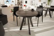 Invicta Dizajnový jedálenský stôl IRON CRAFT 80 cm okrúhly - cena, porovnanie