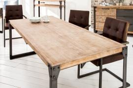 Invicta Priemyselný dizajnový jedálenský stôl FACTORY 160 cm