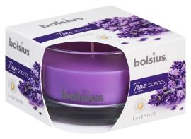 Bolsius Jar True Scents 50/80 mm, levanduľa