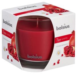 Bolsius Jar True Scents 95/95 mm, granátové jablko