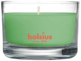 Bolsius Jar True Scents 50/80 mm, zelený čaj
