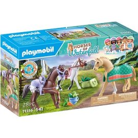 Playmobil 71356 3 kone: Morgan, Quarter Horse a Shagya Arabian