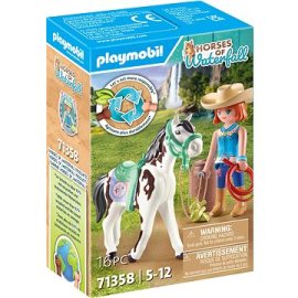 Playmobil 71358 Ellie & Sawdust s westernovým cvičením