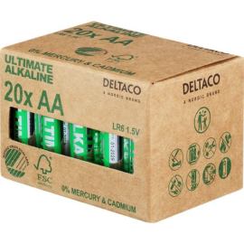 Deltaco Batérie alkalické ULTIMATE AA LR06 20ks