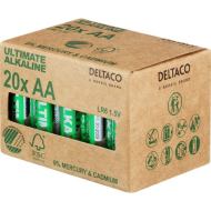 Deltaco Batérie alkalické ULTIMATE AA LR06 20ks - cena, porovnanie