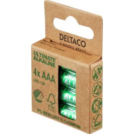 Deltaco Batérie alkalické ULTIMATE AAA LR03 4ks