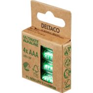 Deltaco Batérie alkalické ULTIMATE AAA LR03 4ks - cena, porovnanie