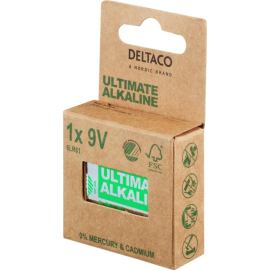 Deltaco Batérie alkalické ULTIMATE 9V 6LR61 1ks