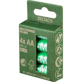 Deltaco Batérie RECHARGE NiMH AA, HR6 4ks